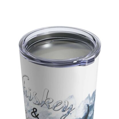 Whiskey and Silence - Insulated Tumbler - 10oz - Image 3